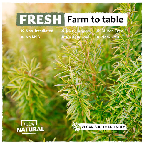 Eastanbul Rosemary Leaves 8.8oz, Dried Rosemary Seasoning, Natural, Freshly Picked Vegan Rosemary Herb, Rosemary Spice for Savory & Sweet Recipes,...